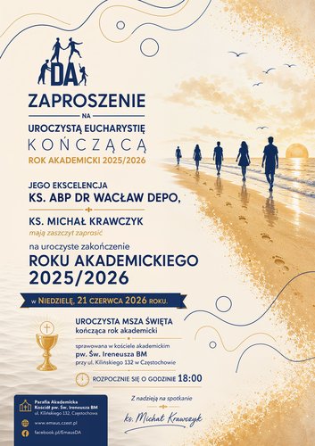 Msza św. na zakończenie roku akademickiego 2025/2026
