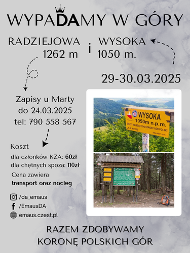 WypaDAmy w Góry - Radziejowa i Wysoka