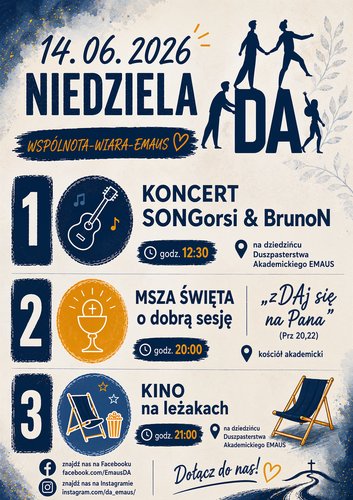 Koncert - Msza o dobrą sesję - Kino na leżakach