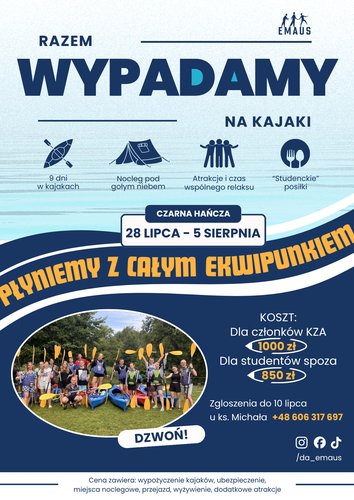 WypaDAmy na kajaki